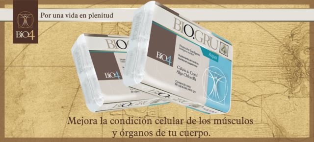BIO.GRU APORTA MINERALES ,PROTEINAS Y VITAMINAS
